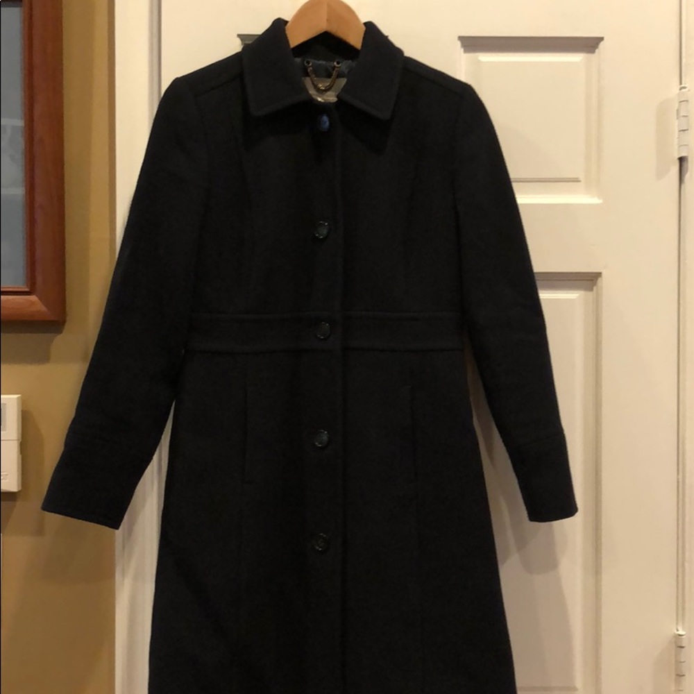 J.Crew double-cloth lady day coat with thinsulate